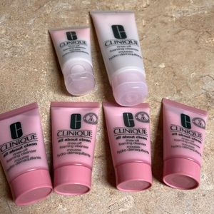 NEW! Clinique Brand New All About Clean Rinse-off Foaming Cleanser Lot